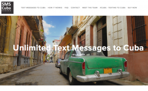 SMS Cuba